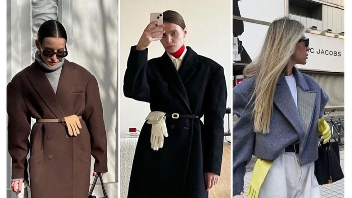 Трендові образи з рукавицями Трендові образи з рукавицями