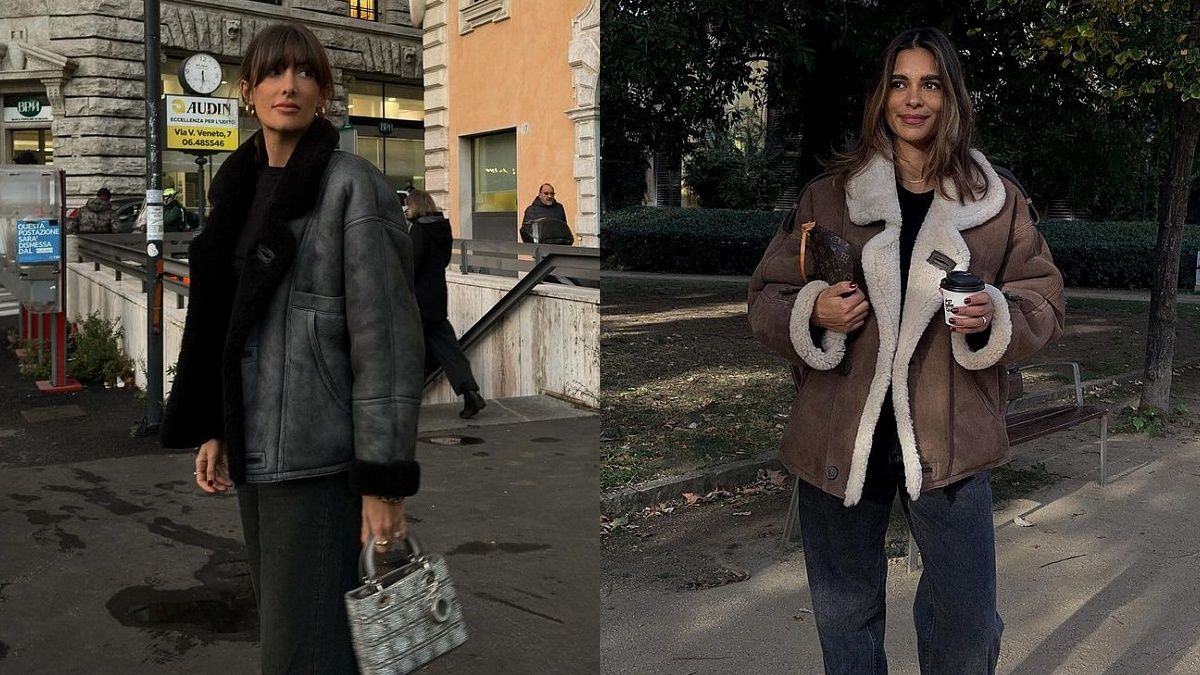 Модные образы с дубленками на зиму 2024 Модные образы с дубленками на зиму 2024