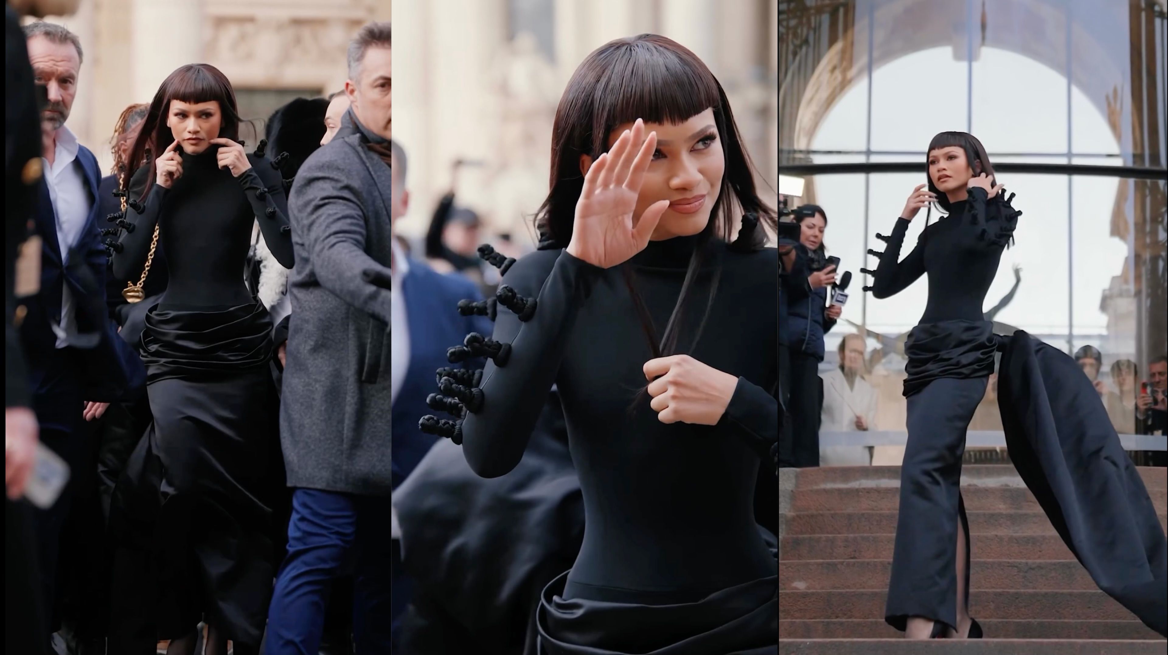 Зендея на на показі Schiaparelli Зендея на на показі Schiaparelli