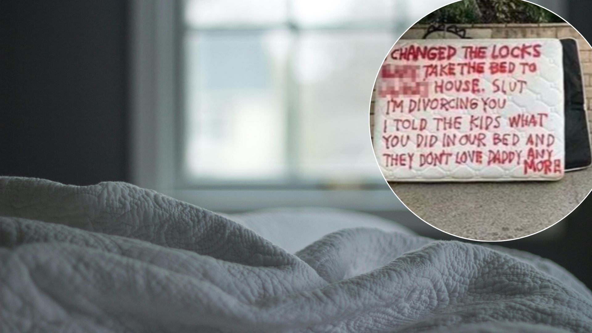 Женщина публично опозорила мужа после того, как он предал ее Женщина публично опозорила мужа после того, как он предал ее