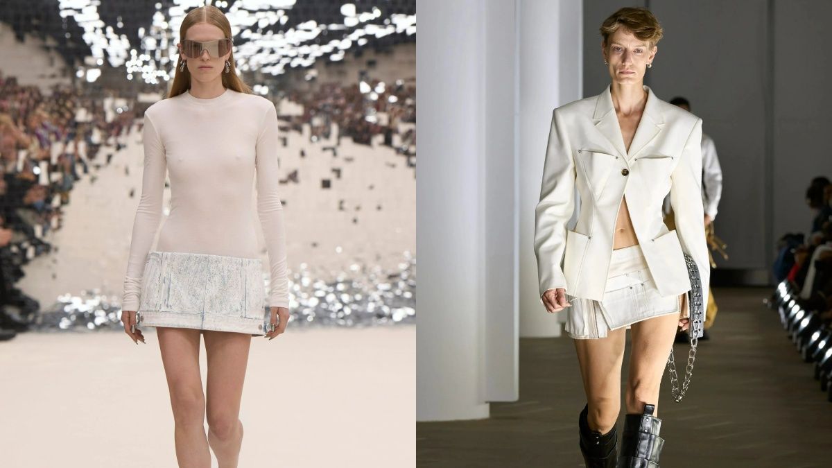 Белые юбки – тренд весны 2024