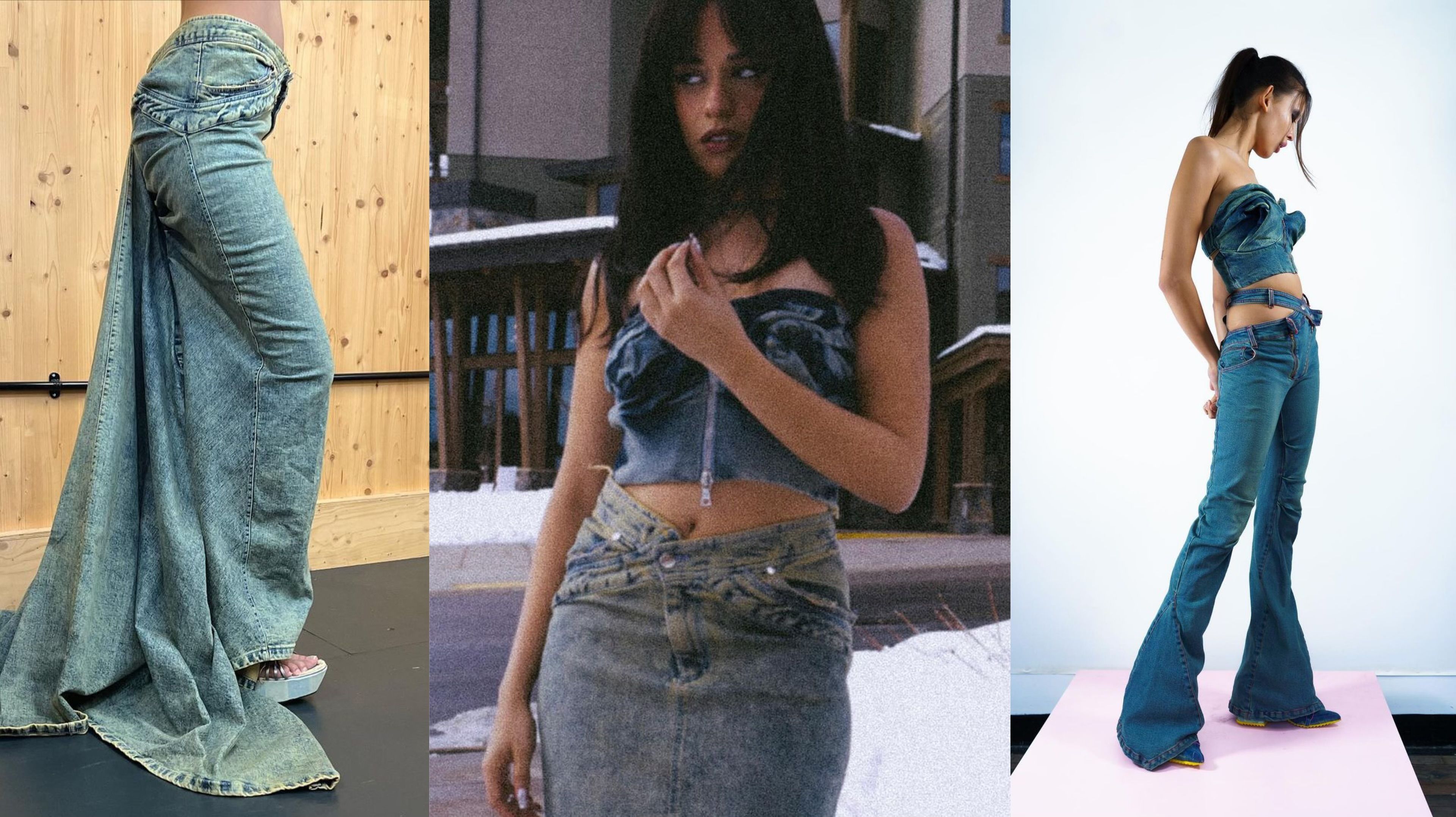 Камила Кабельо в джинсовом комплекте от Маши Поповой Камила Кабельо в джинсовом комплекте от Маши Поповой