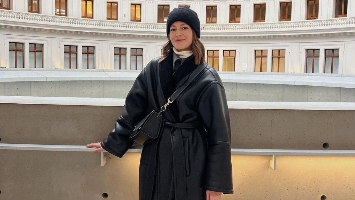 Стильні образи француженок з пальтами Стильні образи француженок з пальтами