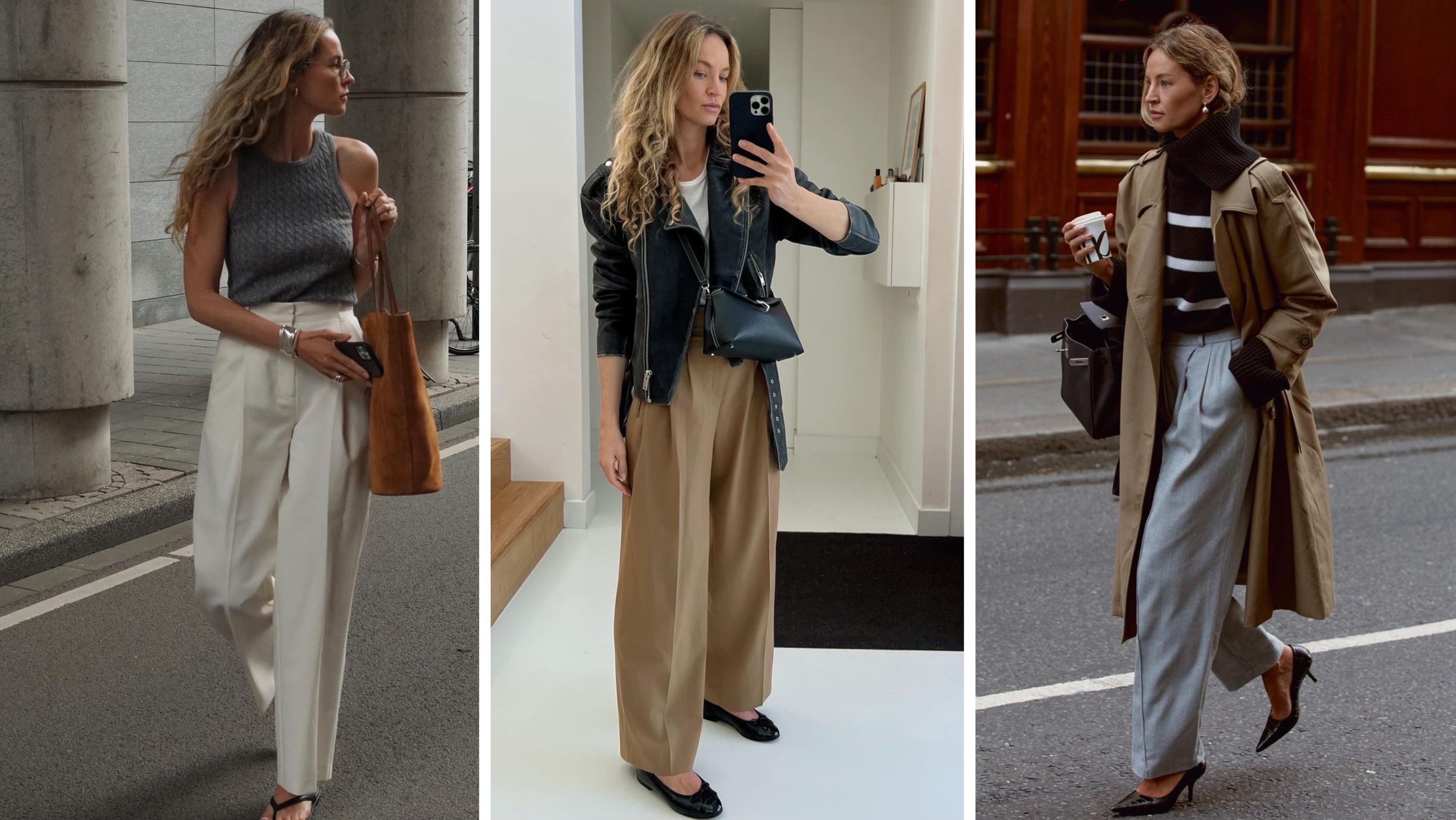 Самые модные образы: что надевать к брюкам палаццо в 2024 году - Fashion Самые модные образы: что надевать к брюкам палаццо в 2024 году - Fashion