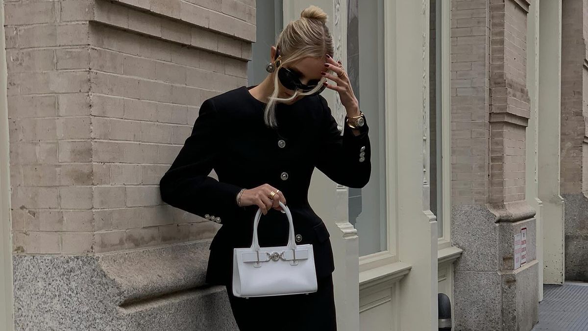 Леоні Ганне у Нью-Йорку в модному образі Леоні Ганне у Нью-Йорку в модному образі