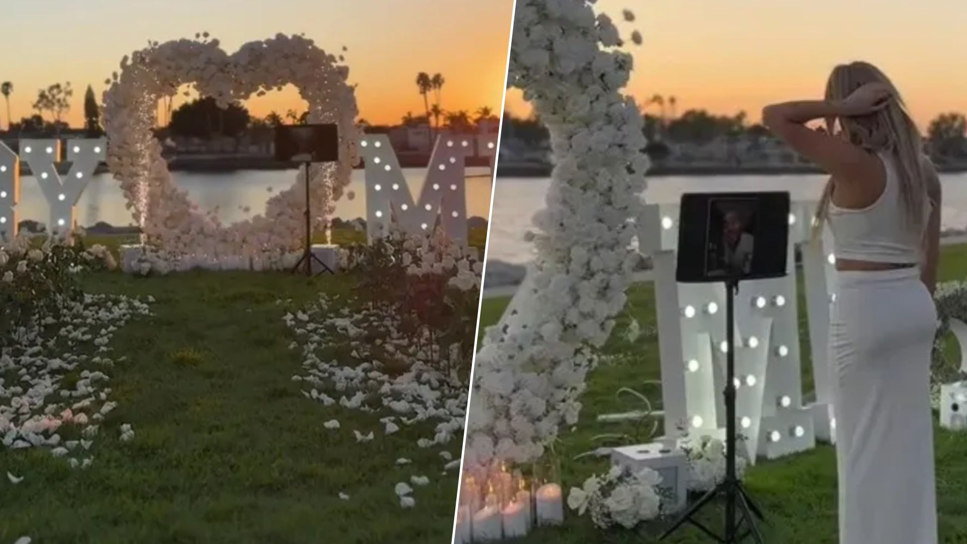 Мужчина организовал предложение на закате солнца, но сам не пришел, потому что он в тюрьме Мужчина организовал предложение на закате солнца, но сам не пришел, потому что он в тюрьме