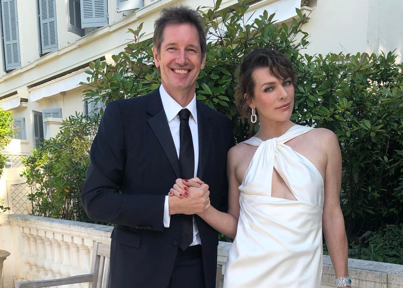 Мила Йовович нежно поздравила мужа с днем рождения - фото Мила Йовович нежно поздравила мужа с днем рождения - фото