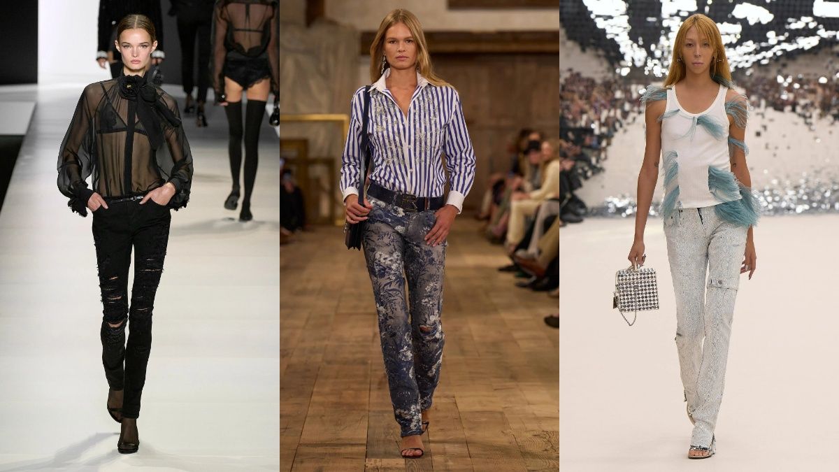 Узкие джинсы возвращаются в моду Узкие джинсы возвращаются в моду