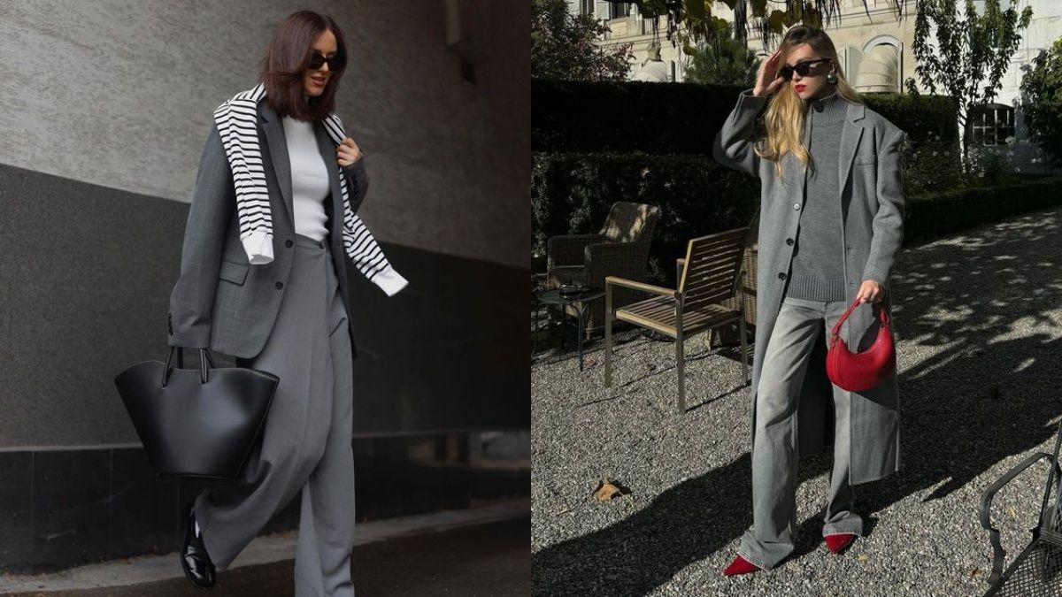 Стильне поєднання кольорів з сірим Стильне поєднання кольорів з сірим