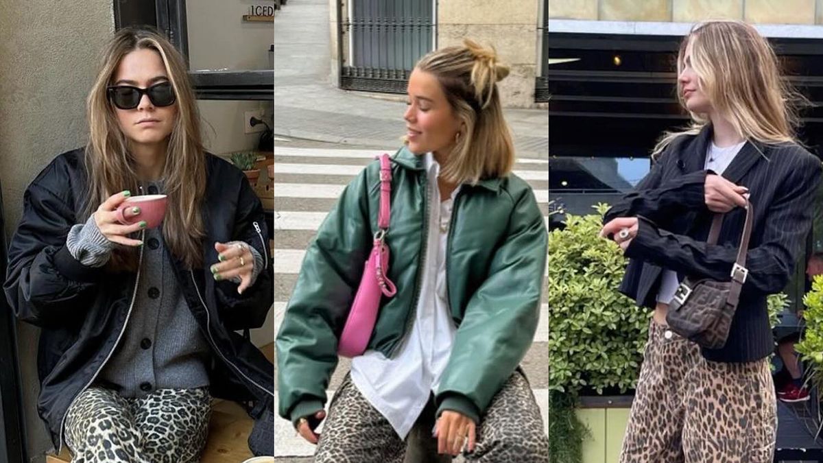 С чем носить леопардовые брюки осенью С чем носить леопардовые брюки осенью