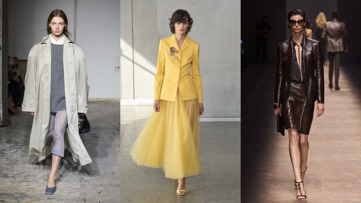 Трендовые юбки весны 2024 года Трендовые юбки весны 2024 года