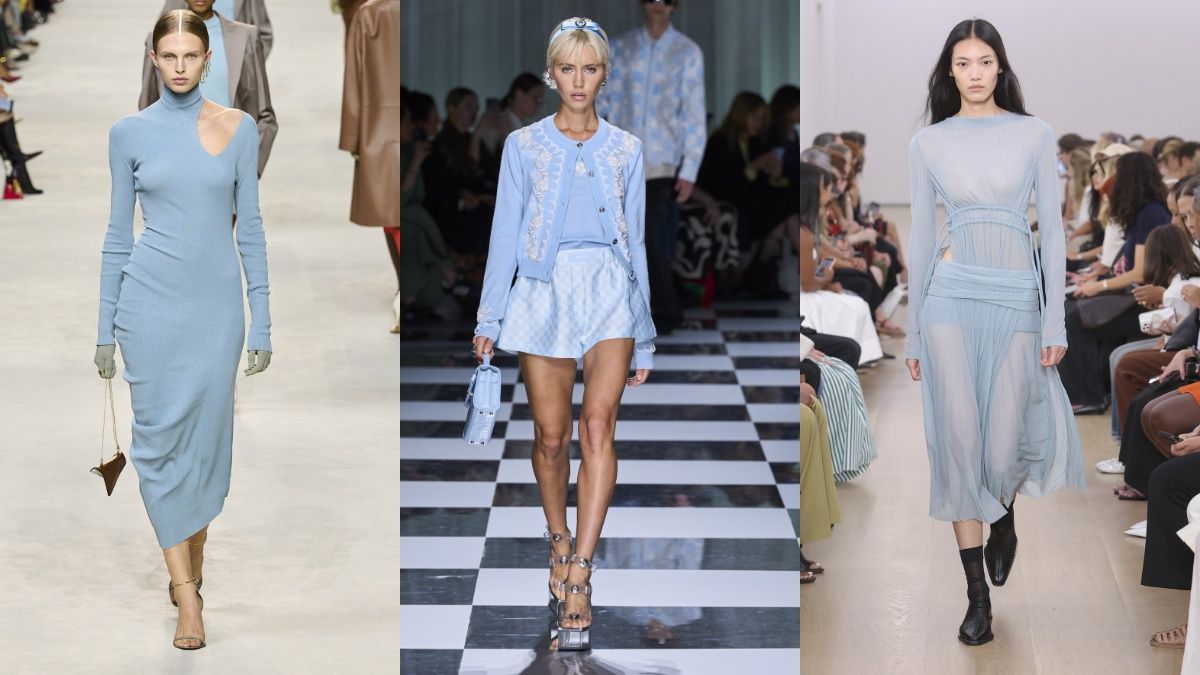 Голубой цвет – тренд сезона Голубой цвет – тренд сезона