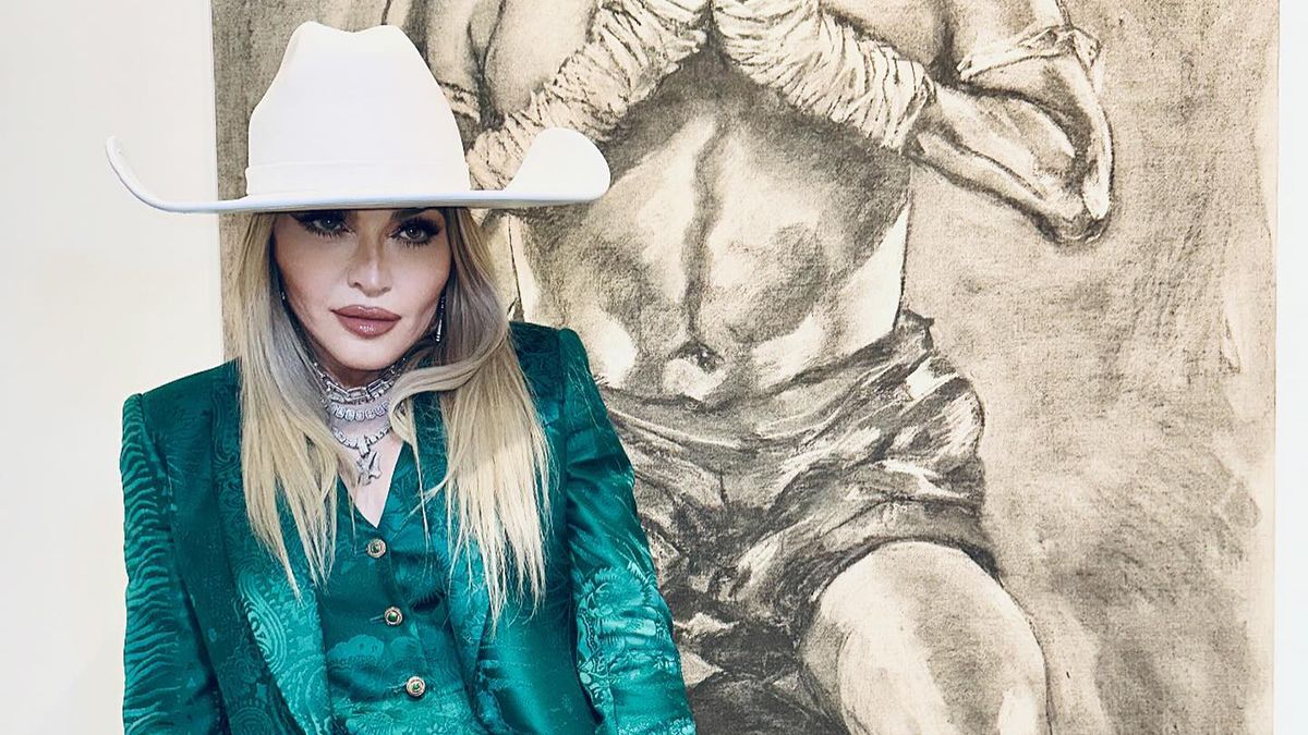 Мадонна знялася в капелюсі Руслана Багінського Мадонна знялася в капелюсі Руслана Багінського