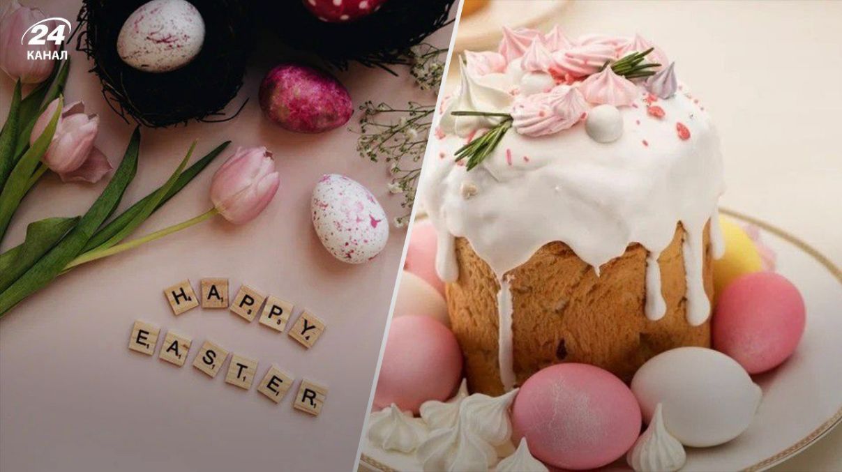 Привітання з Великоднем Привітання з Великоднем