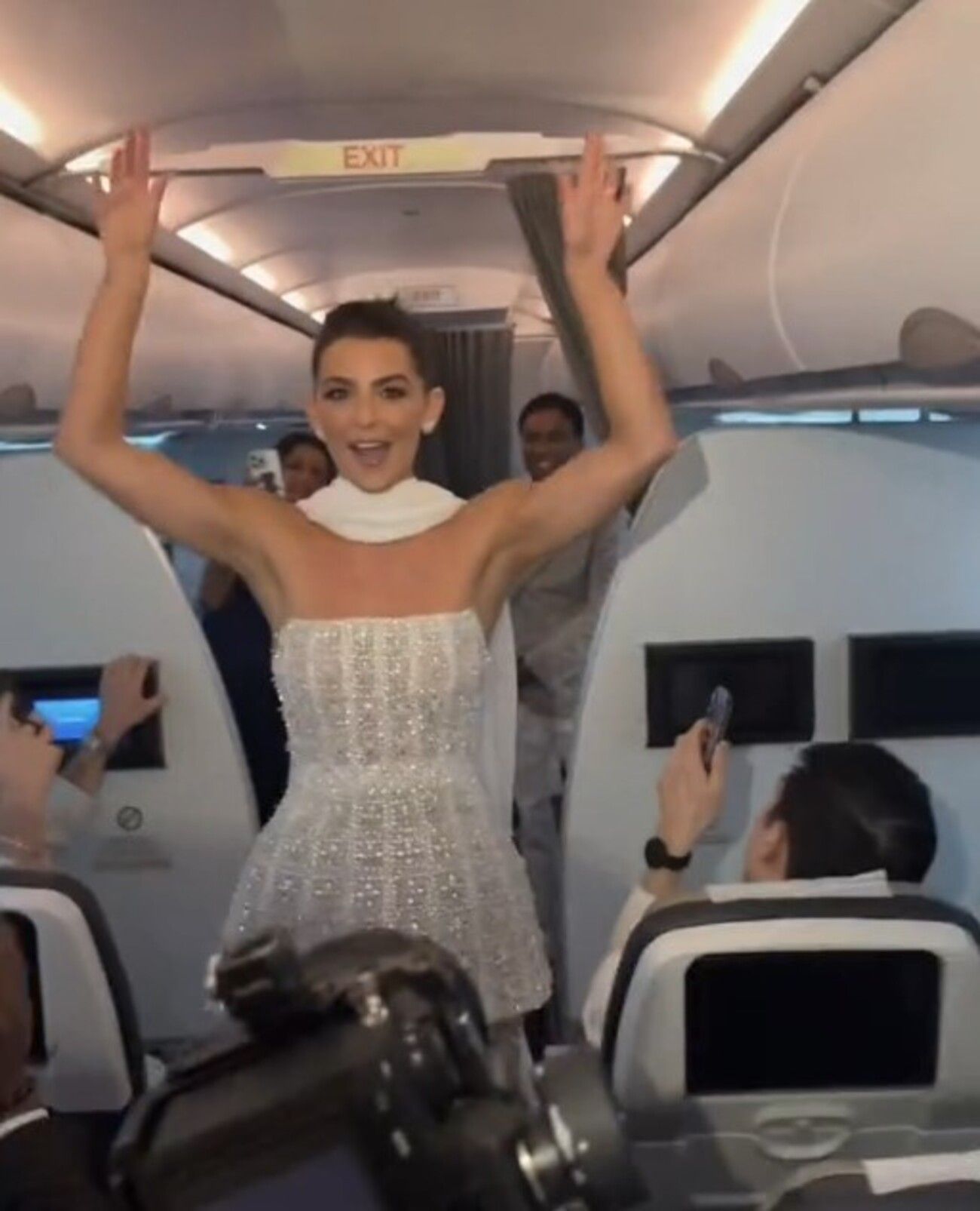 Еріка Гаммонд та Анкур Джаїн влаштували вечірку на борту літака, бо спізнювалися на весілля Еріка Гаммонд та Анкур Джаїн влаштували вечірку на борту літака, бо спізнювалися на весілля