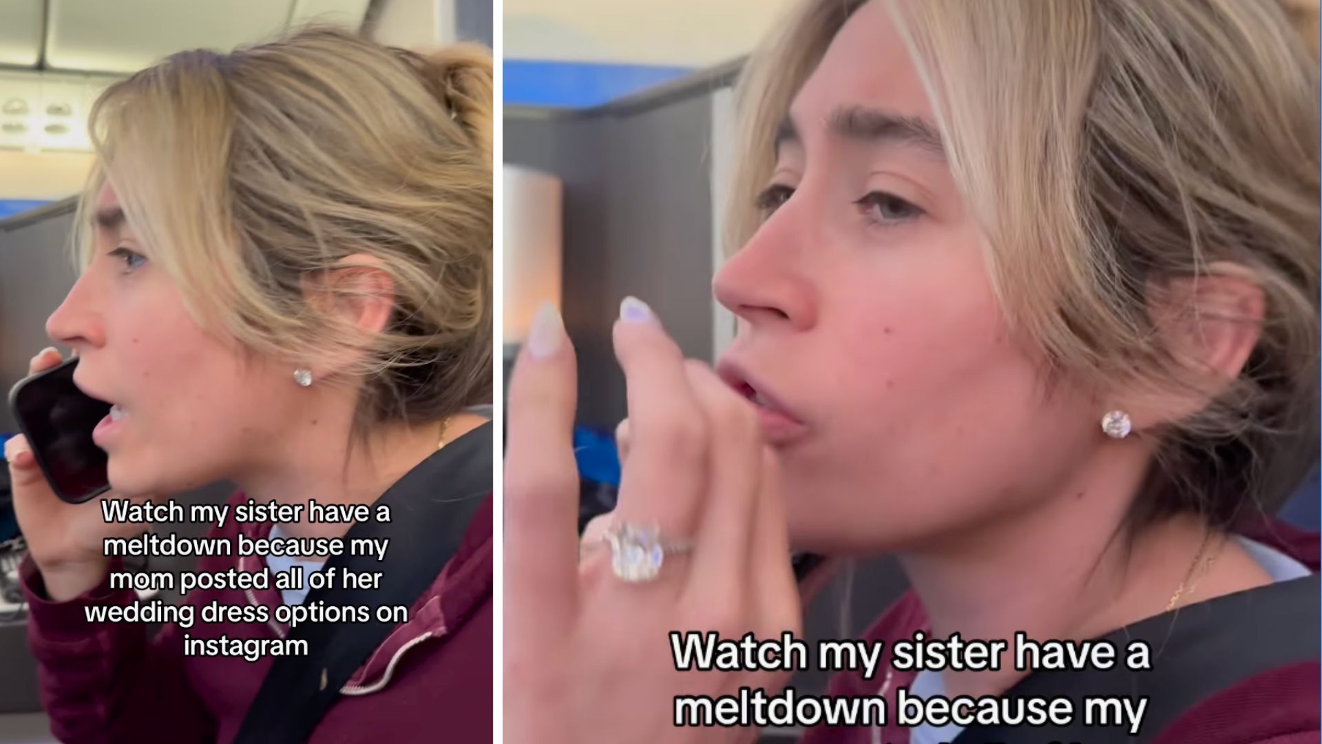 Мама опубликовала фото свадебного платья дочери в сети - видео реакции невесты Мама опубликовала фото свадебного платья дочери в сети - видео реакции невесты