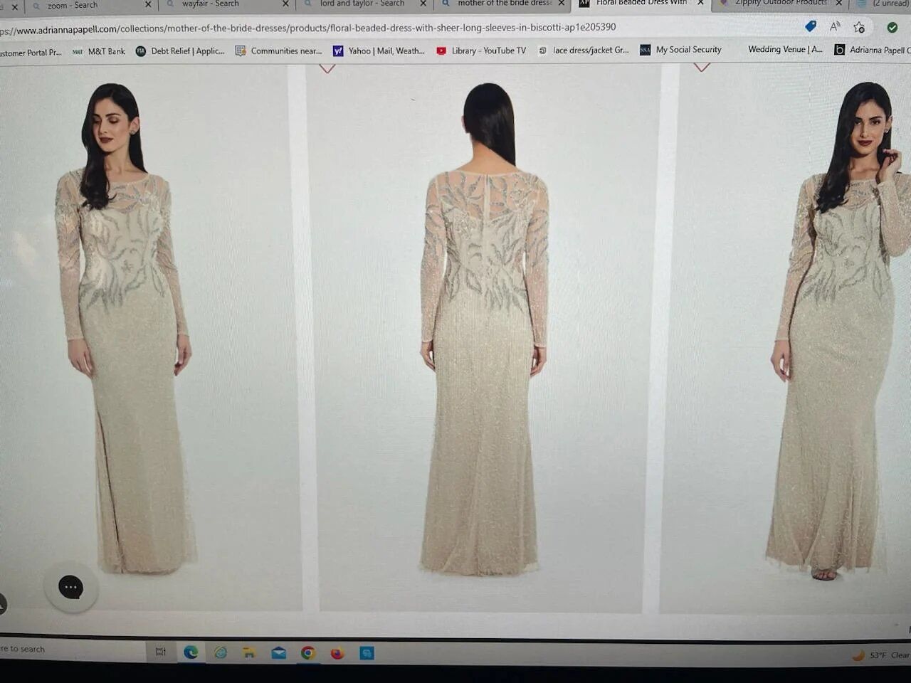 Мама невесты прислала дочери 9 платьев, но все имеют одинаковую проблему Мама невесты прислала дочери 9 платьев, но все имеют одинаковую проблему