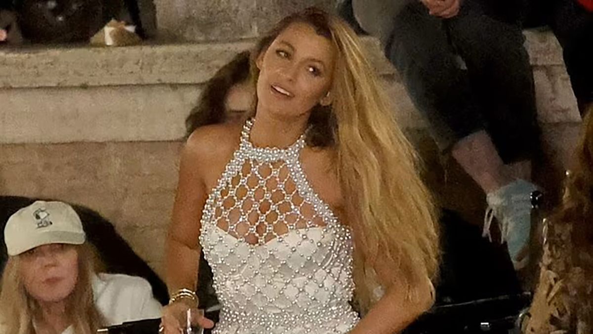 Блек Лайвлі на зйомках фільму в Римі Блек Лайвлі на зйомках фільму в Римі