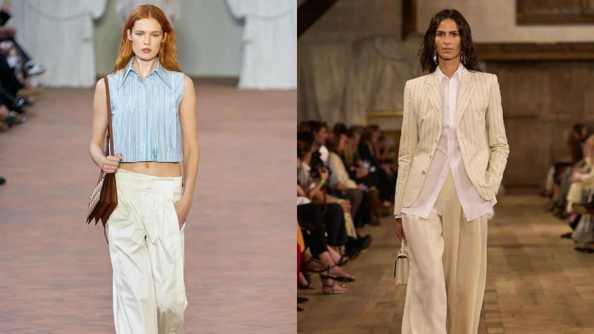 Розкішні образи з широкими штанами Розкішні образи з широкими штанами