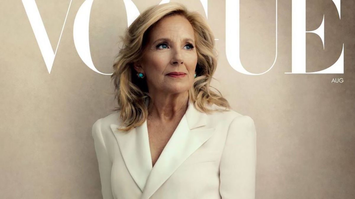 Джилл Байден на обложке Vogue Джилл Байден на обложке Vogue