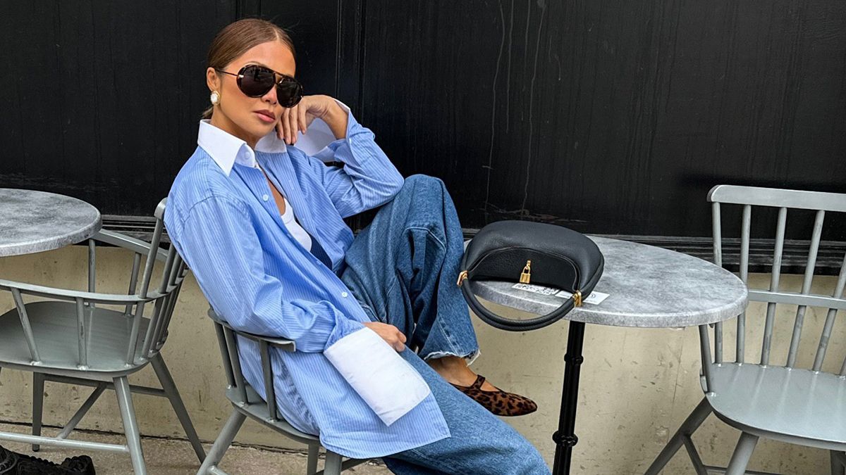 Стильные сочетания с голубыми джинсами в сочетании с голубыми джинсами Стильные сочетания с голубыми джинсами в сочетании с голубыми джинсами