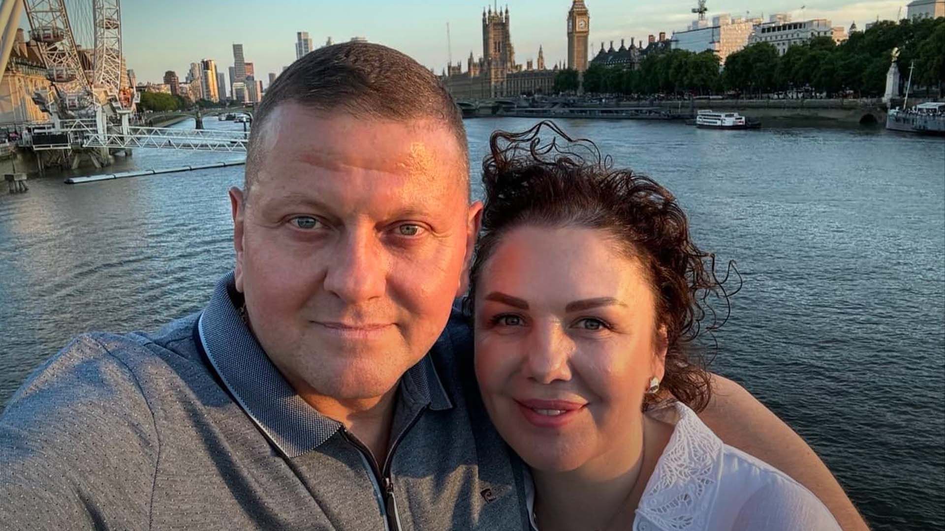 Залужний ніжно привітав дружину з Днем народження Залужний ніжно привітав дружину з Днем народження