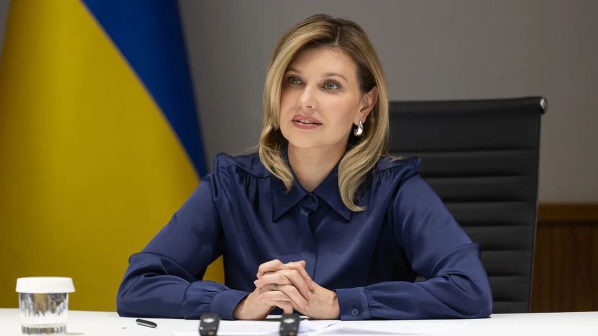 Красивый образ Елены Зеленской Красивый образ Елены Зеленской