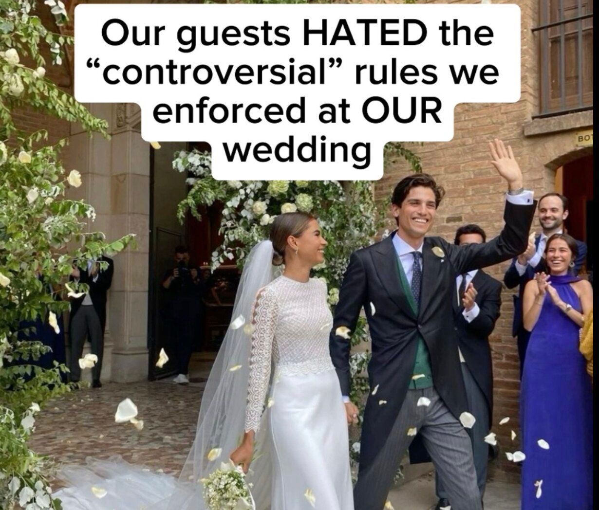 Правила на свадьбе - гости возмущены чрезмерной строгостью невесты Правила на свадьбе - гости возмущены чрезмерной строгостью невесты