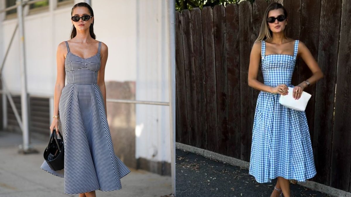 Клетка виши - тренд лета 2024 года Клетка виши - тренд лета 2024 года