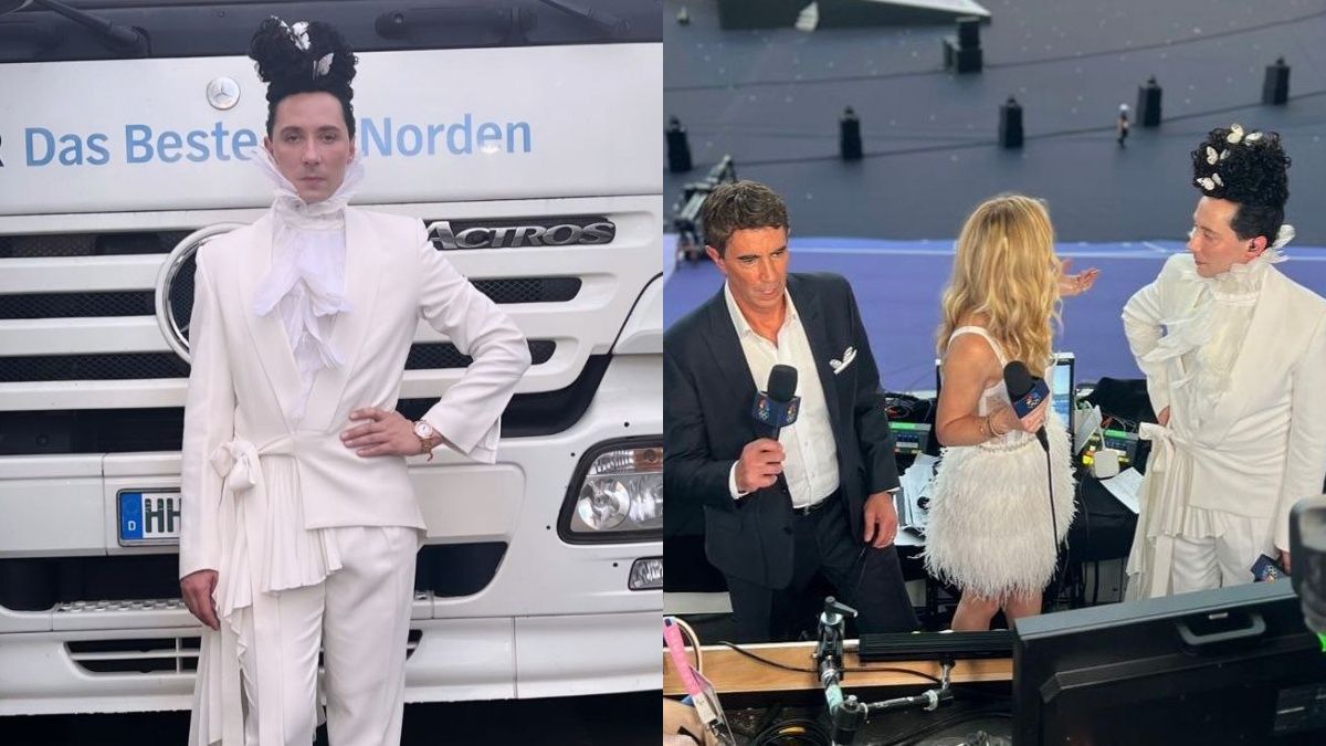 Джонні Вейр у костюмі від українського бренду Джонні Вейр у костюмі від українського бренду