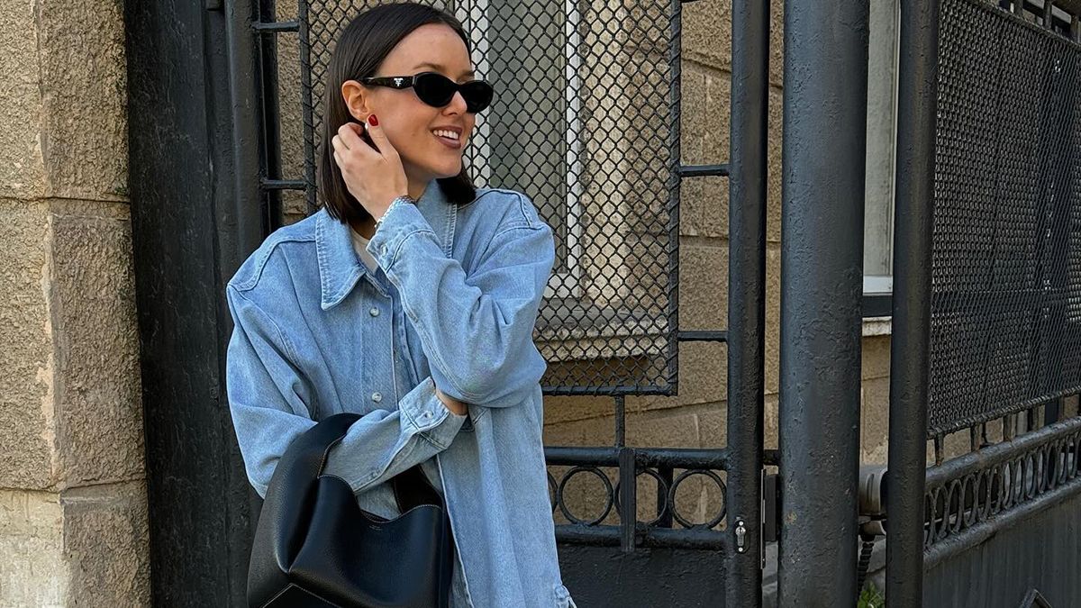 Добірка стильниз образів з блакитною сорочкою Добірка стильниз образів з блакитною сорочкою