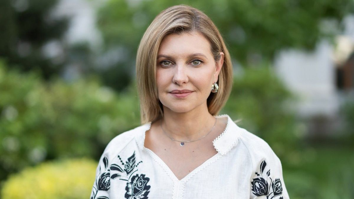 Елена Зеленская в вышиванке Елена Зеленская в вышиванке