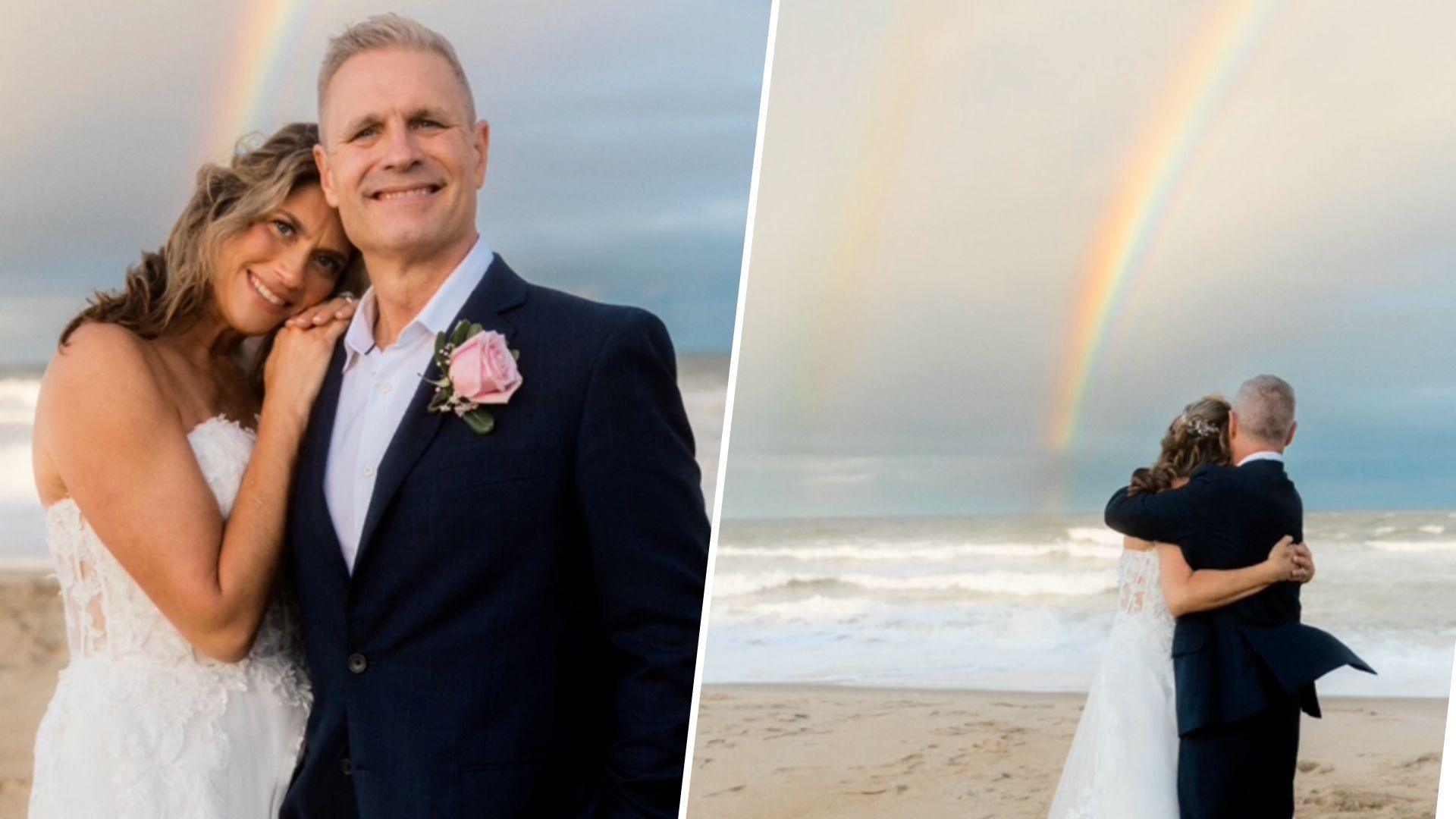 На весіллі вдівців виникла подвійна веселка - у мережі говорять про благословення На весіллі вдівців виникла подвійна веселка - у мережі говорять про благословення