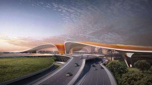 Самый больший в мире аэропорт построят в Китае: появились фото
