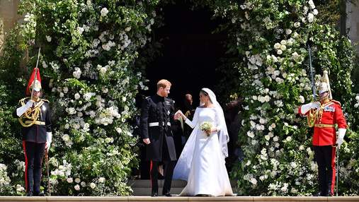 Принц Гарри и Меган Маркл опубликовали фото со свадьбы, которого еще не было в сети