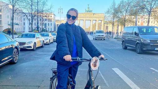 Без Горбунова і синів: Катя Осадча відпочиває в Берліні – яскраві фото